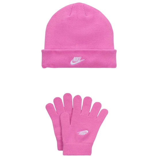 Nike Βρεφικό σετ σκουφάκι & γάντια Futura Beanie/Gloves Set